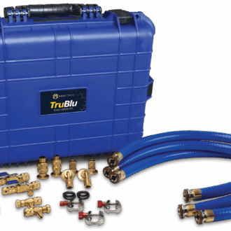 Accutools TruBlu professional evacuation kit with case