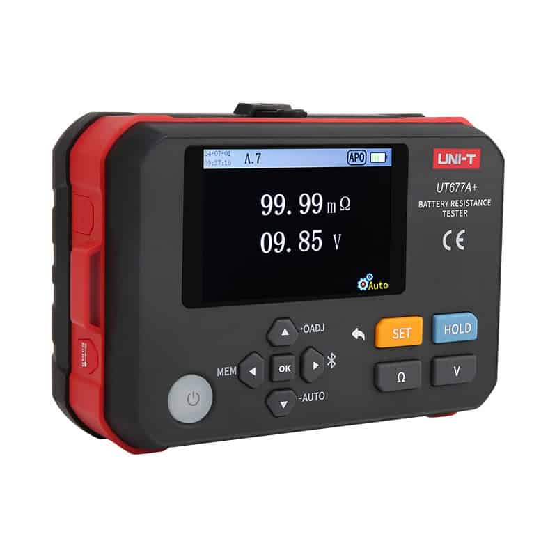 uni t ut677a+ battery internal resistance tester
