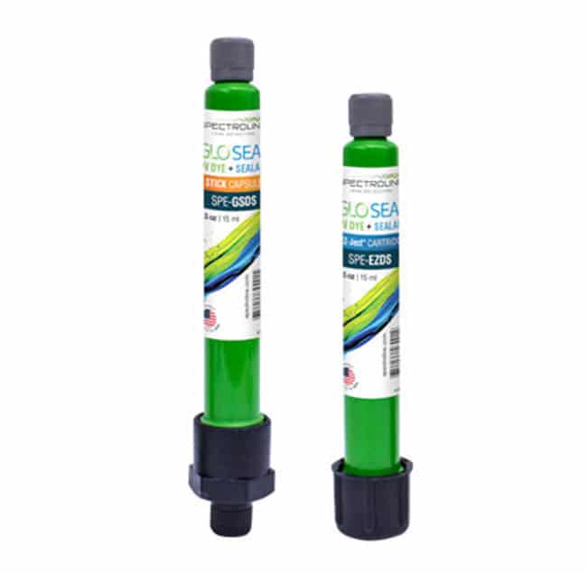 Spectroline GLO Seal Fluorescent Dye with Sealant Cartridge 6 pack HVAC leak detection repair