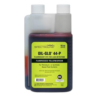 spectroline oil glo ultra yellow green 473ml
