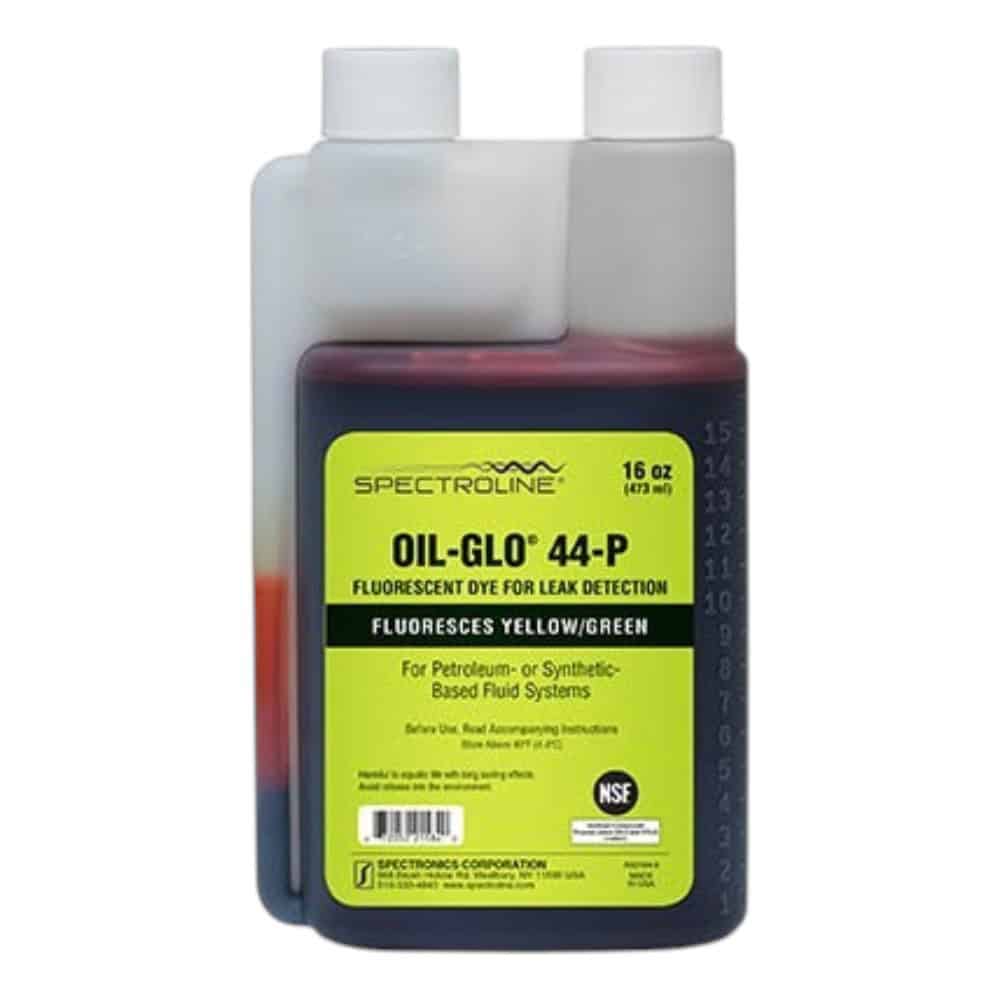 spectroline oil glo ultra yellow green 473ml