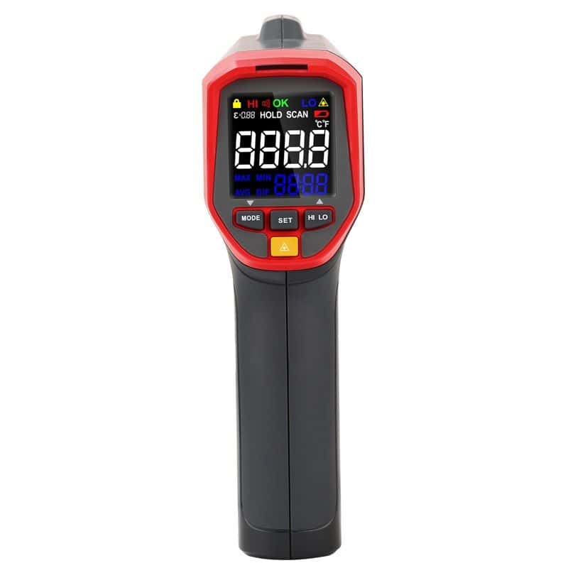 Uni T UT302A plus colour LCD infrared thermometer