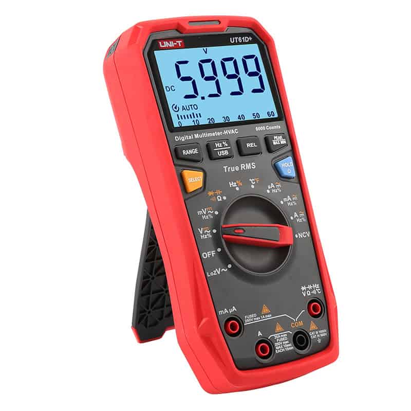 Uni-T UT61D+ 1000V True RMS Digital Multimeter