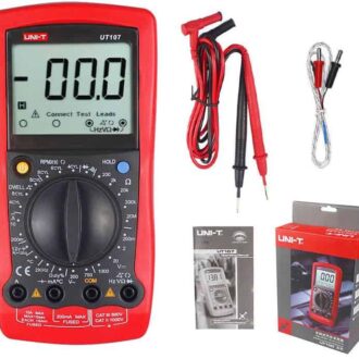 Uni T UT107 automotive multimeter plus temperature