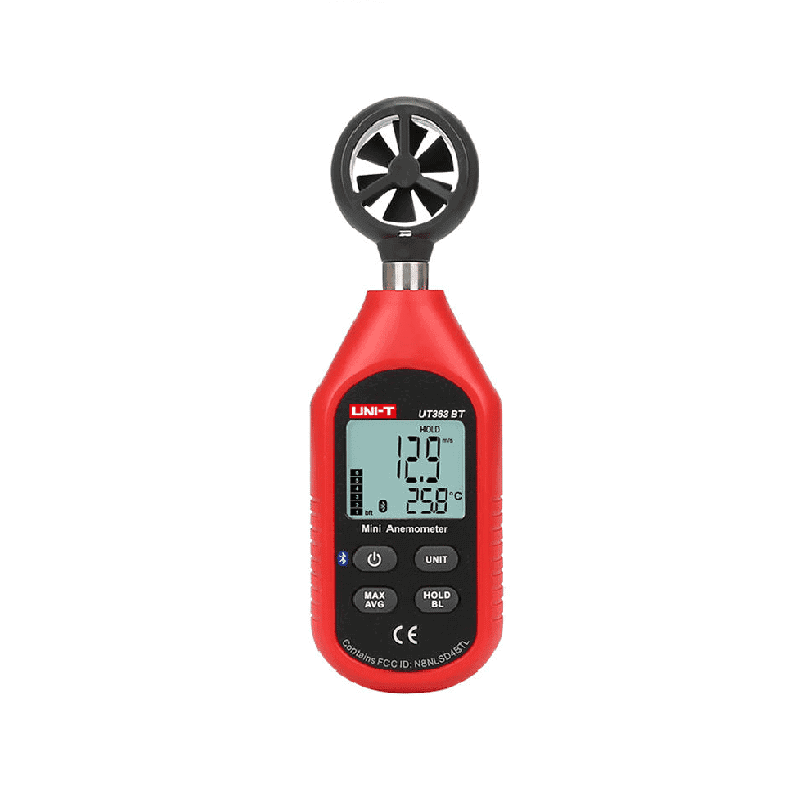 Uni T UT363BT Bluetooth Mini Anemometer wind speed meter airflow measurement device